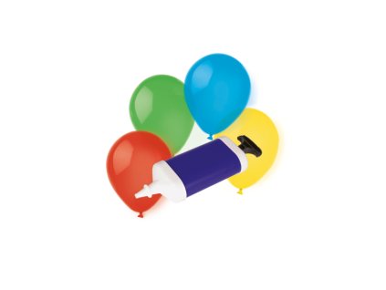 Balony lateksowe pastelowe - 10 szt. z pompką