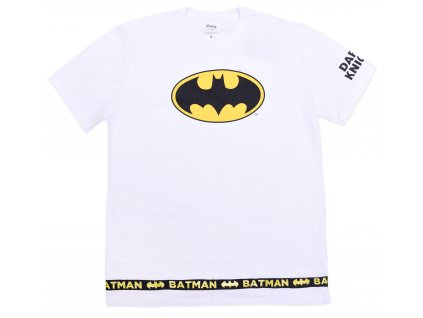 Pánske tričko - Batman biele (Rozmiar - dzieci L)