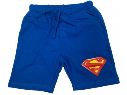Kraťasy - Superman modré (Rozmiar - dzieci 104)