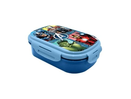 Box na desiatu s vidličkou - Avengers