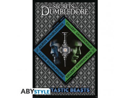 fantastic beasts poster dumbledore vs grindelwald 915x61