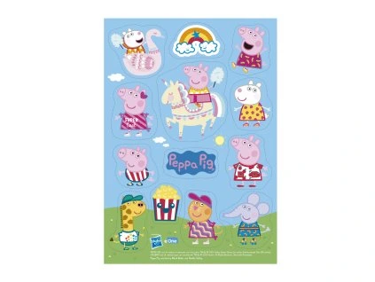 Jedlé ozdoby na tortu - Peppa Pig 13 ks