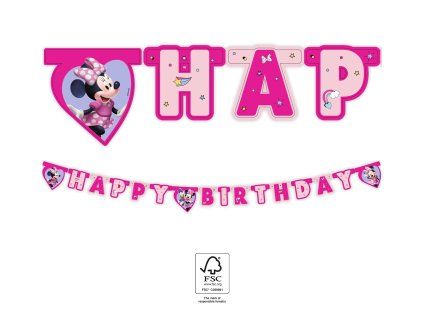 Banner - Happy Birthday Minnie & Daisy 2 m