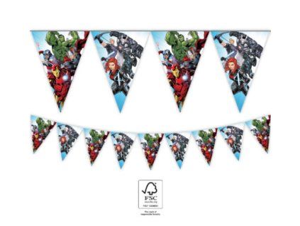 Kompostovateľný banner - Marvel Avengers