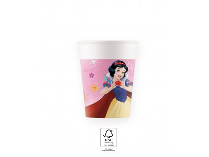 71470 papierove pohare disney princezne 200 ml 8 ks