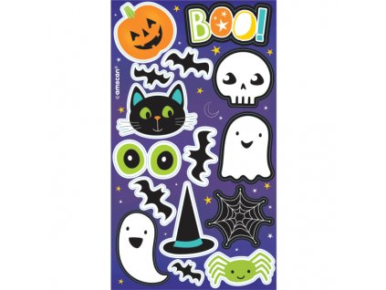 72078 nalepky halloween friends mix 4 ks