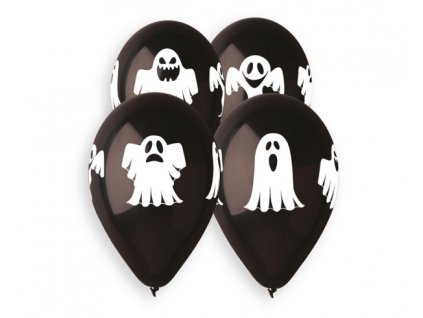 Sada latexových balónov - Duchovia 5 ks