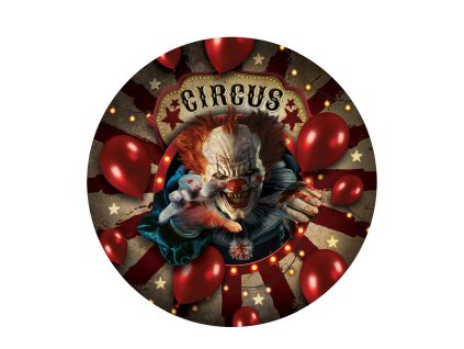 Taniere - Halloween Circus Klaun 23 cm 6 ks
