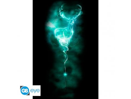 harry potter poster patronus stag 915x61