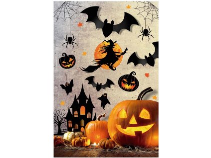 73701 nalepky na stenu halloween 70 x 80 cm