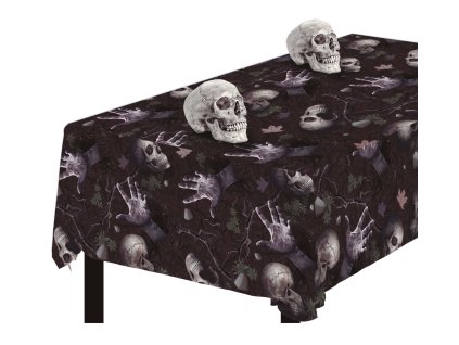 73707 1 obrus halloween cintorin 137 x 274 cm