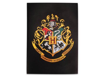 Zošit A5 Harry Potter - Rokfort čierny