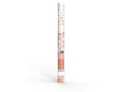 Vystreľovacie konfety - Biele holubice 60 cm