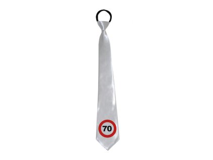 Krawat ze znakiem drogowym - 70.