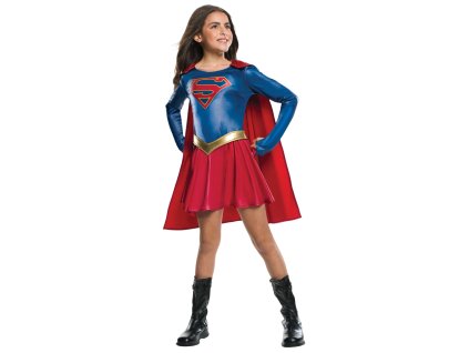 Detský kostým - SUPERGIRL (Rozmiar - dzieci L: 128 cm)