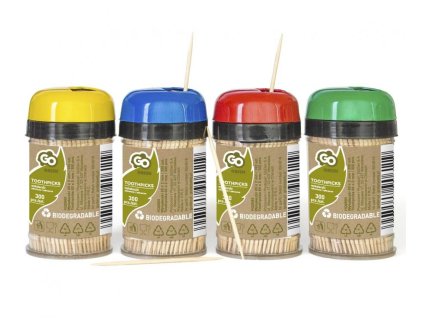 Drevené špáradlá 300 ks 6,5 cm