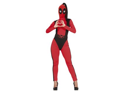 Dámsky kostým - Deadpool (Rozmiar - dorosły M)