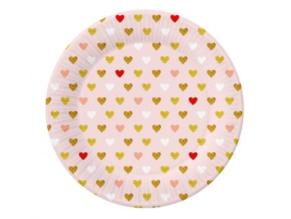 79424 taniere xoxo ruzove 18 cm 6 ks