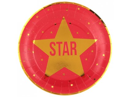 Papierové taniere - Hollywood 10 ks