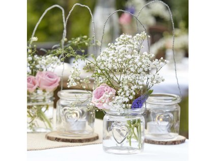 Závesné sklenené dekorácie