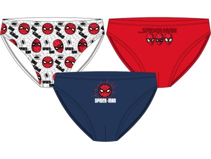 Bielizna chłopięca - Spiderman, różne kolory 3 szt