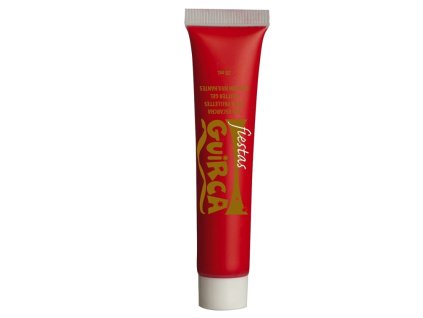Farba do twarzy w tubce - Czerwony 20 ml