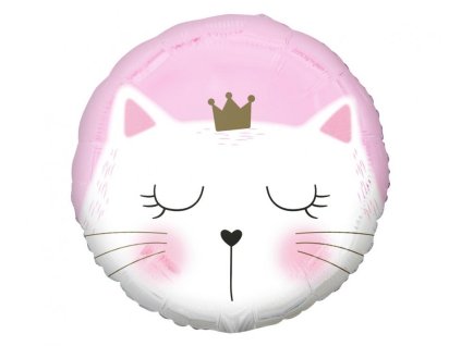 Balon foliowy - kot 45 cm