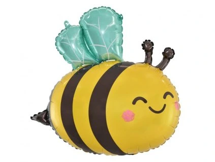 Fóliový balón - Včielka 50 x 54 cm