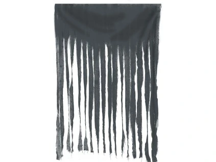 Sivý záves 100 x 200 cm