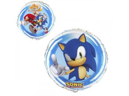 Fóliový balón - Sonic, kruh
