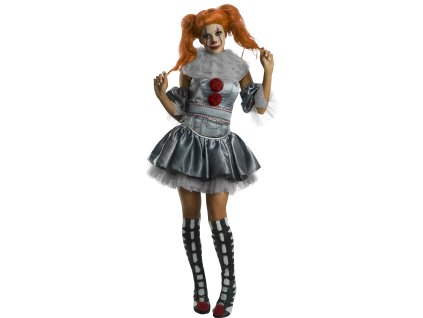 Dámsky kostým - Pennywise, deluxe