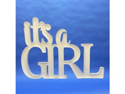Šablóna na balóny - It´s a Girl