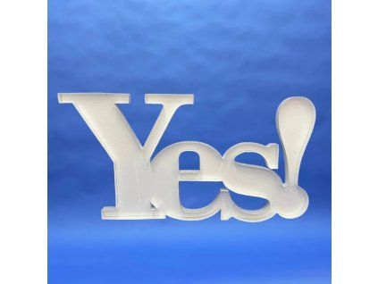 Šablóna na balóny - Yes!