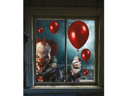Dekorácia na okno - Pennywise