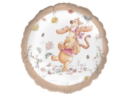 Balon foliowy - Miś uszatek i tygrys, 43 cm