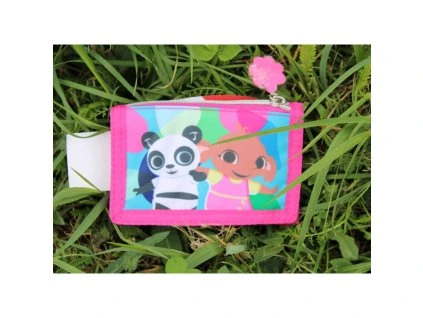 Textilná peňaženka - Bing, ružová