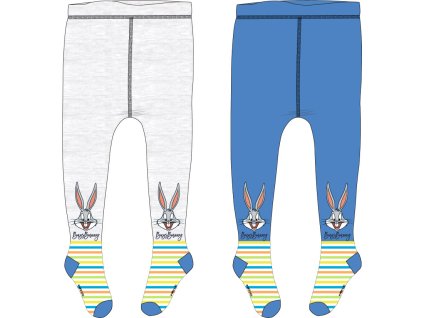 Pančuchy pre najmenších - Looney Tunes, sivé (Rozmiar - dzieci 68/74)