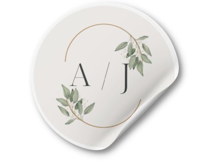 Nálepka - Eucalyptus