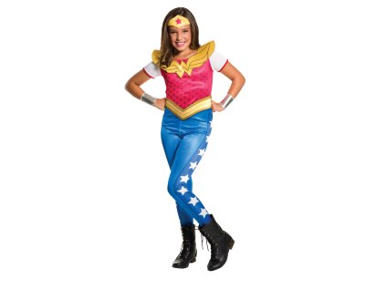 Detský kostým Classic - Wonder Woman (Rozmiar - dzieci L: 128 cm)