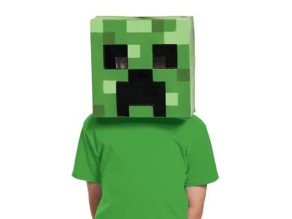 Detská maska Minecraft - Creeper