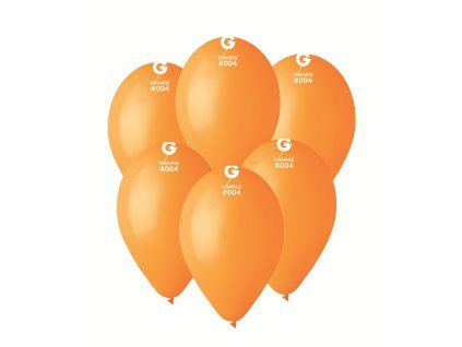Balón pastelový - Oranžový 30 cm 100 ks