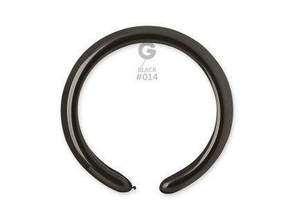 Tvarovací balónik čierny 100 ks