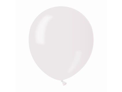 Balónik metalický - biely 13 cm 100 ks