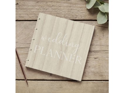 Svadobný plánovač - Drevený