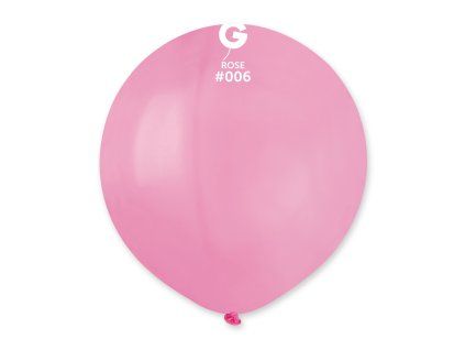 Balón pastelový ružový 48 cm 25 ks