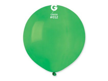 Balón pastelový zelený 48 cm 25 ks
