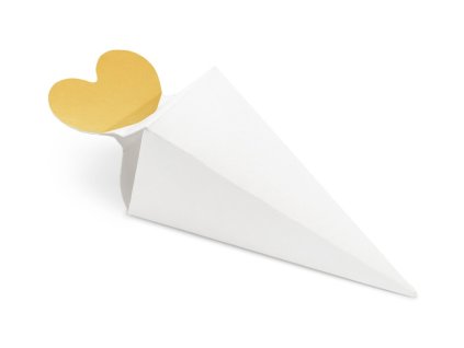 Krabička na darček - Srdce 6 ks