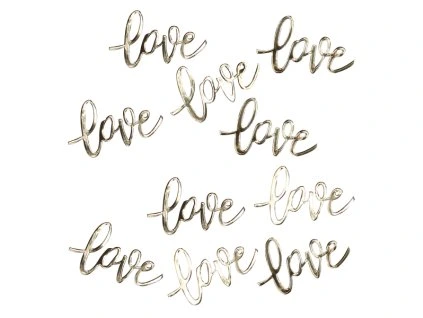 Konfety - Love zlaté 14 g