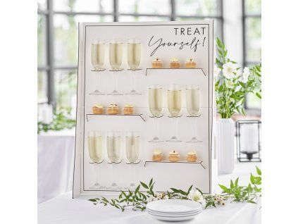 Stojan na kanapky a nápoje