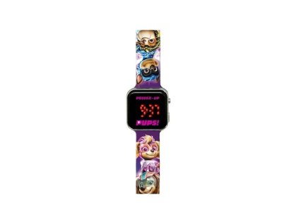 Dziecięcy zegarek na rękę LED - Paw Patrol Skye